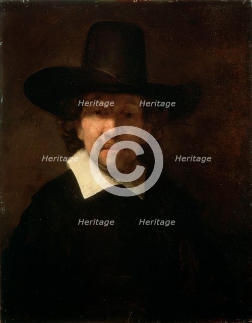 'Portrait of the Poet Jeremias de Decker', 1666.  Artist: Rembrandt Harmensz van Rijn    