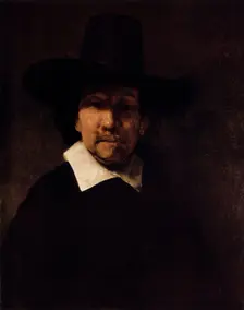 Portrait of the Poet Jeremias de Decker c1666. Artist: Rembrandt Harmensz van Rijn