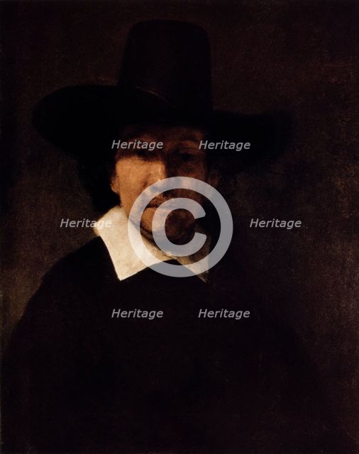 'Portrait of the Poet Jeremias de Decker', c1666. Artist: Rembrandt Harmensz van Rijn    
