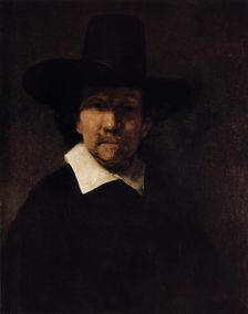 Portrait of the Poet Jeremias de Decker c1666. Artist: Rembrandt Harmensz van Rijn