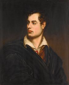 Portrait of the poet Lord George Noel Byron (1788-1824)