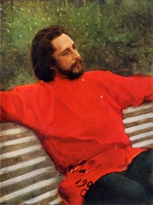 Portrait of the Poet Leonid Nikolayevich Andreyev 1905, (1965). Creator: Il'ya Repin