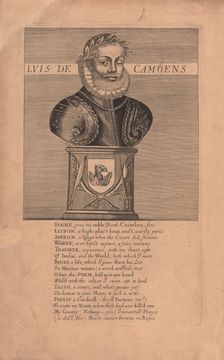 Portrait of the poet Luís Vaz de Camões (c.1524-1580), 1655. Creator: Anonymous