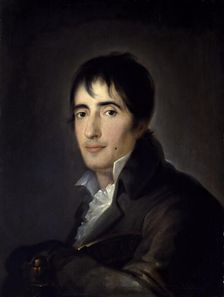 Portrait of the poet Manuel José Quintana (1772-1857), 1806. Creator: Ribelles y Helip, José (1778-1835)