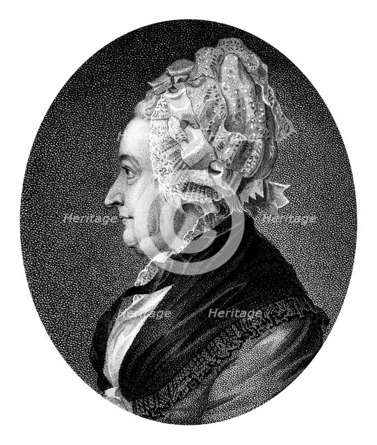 Portrait of the poet Mrs Elizabeth Carter, c1800. Creator: Unknown.