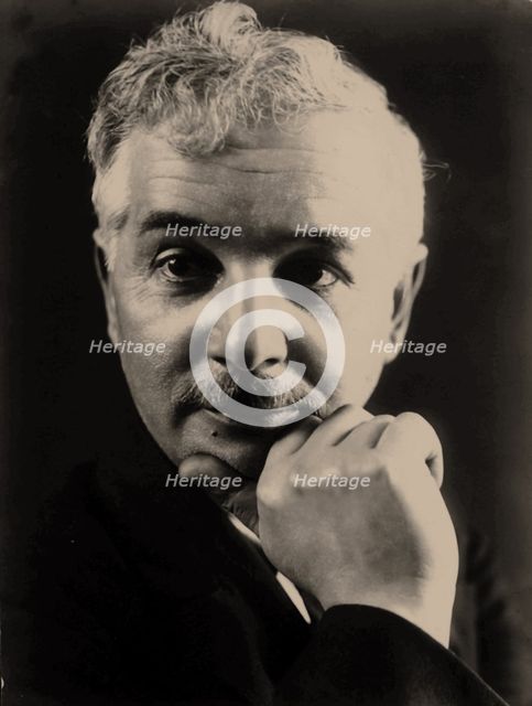 Portrait of the poet Sasha Chorny (1880-1932), 1920s.
