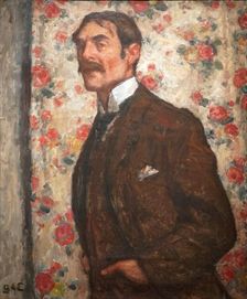 Portrait of the poet Paul Valéry (1871-1945), c.1910. Creator: Espagnat, Georges, de (1870-1950)