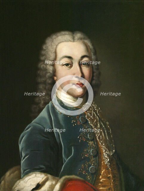 Portrait of the Poet Prince Antiokh Kantemir', (1708-1744), 1803. Creator: Anonymous.