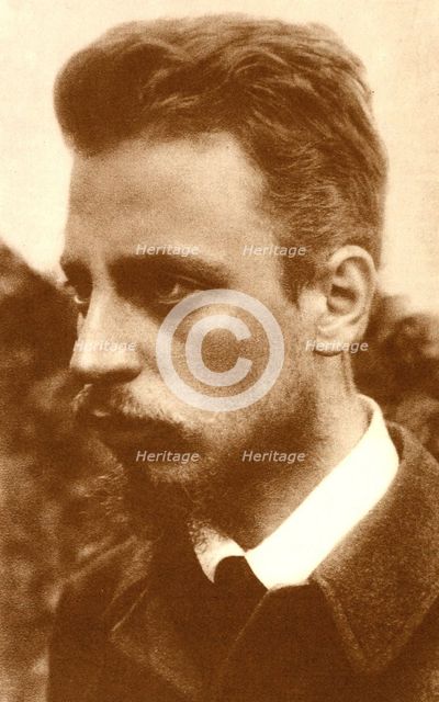 Portrait of the poet Rainer Maria Rilke  (1875-1926), 1900.