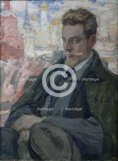 Portrait of the poet Rainer Maria Rilke (1875-1926), 1928.