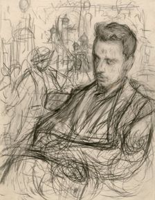 Portrait of the poet Rainer Maria Rilke (1875-1926), ca 1922-1924