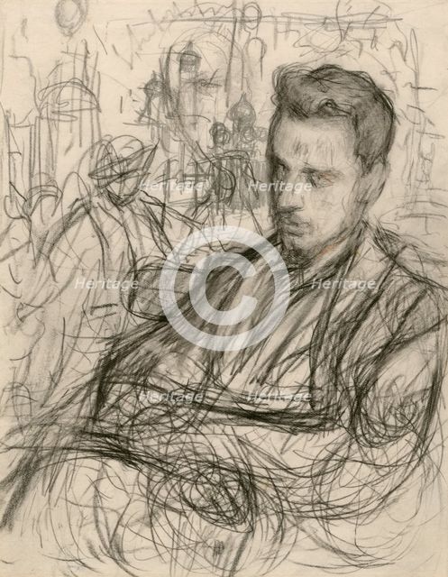 Portrait of the poet Rainer Maria Rilke (1875-1926), ca 1922-1924.