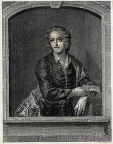 Portrait of the Poet Thomas Gray (1716-1771). Creator: Miller (Müller), John Sebastian (Johann Sebastian) (1715-1785)