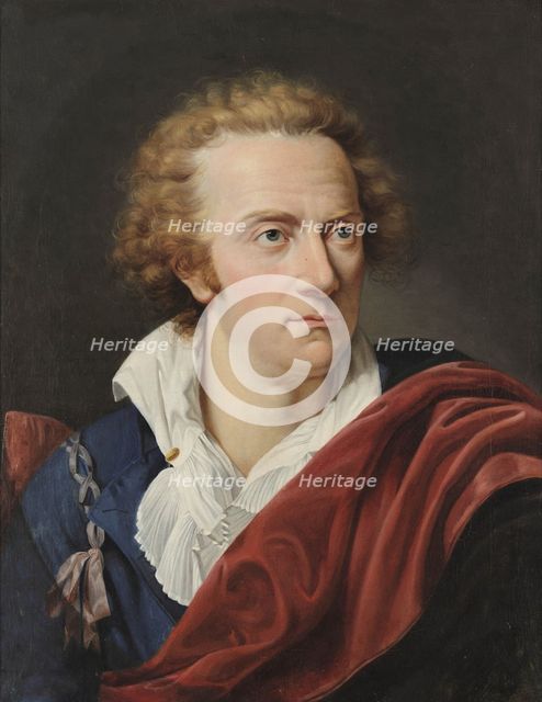 Portrait of the poet Vittorio Alfieri (1749-1803), 1797. Creator: Fabre, François-Xavier Pascal, Baron (1766-1837).