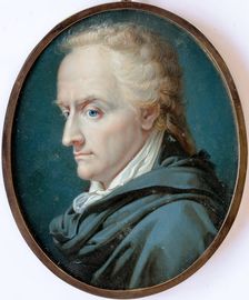 Portrait of the poet Vittorio Alfieri (1749-1803), c1800. Creator: Fabre, François-Xavier Pascal, Baron (1766-1837)