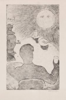 Portrait of the poet Vladimir Mayakovsky (1893-1930), 1920s