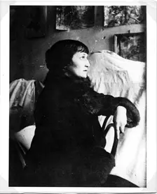 Portrait of the Poetess Anna Akhmatova (1889-1966), End 1920s