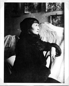 Portrait of the Poetess Anna Akhmatova (1889-1966), End 1920s