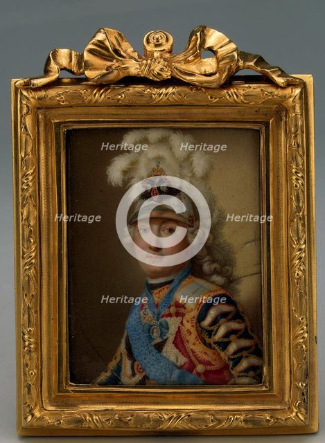 Portrait of the politician and military leader, favorite of Empress Catherine II count Grigory Orlov (1734-1783), ca 1770. Artist: Chyorny, Andrey Ivanovich (18th century)