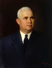 Portrait of the Politician Nikita Sergeyevich Khrushchev 1951. Artist: Ivan Semyonovich Sorokin