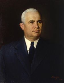Portrait of the Politician Nikita Sergeyevich Khrushchev 1951. Artist: Ivan Semyonovich Sorokin