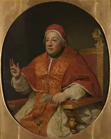 Portrait of the Pope Clement XIII (1693-1769)