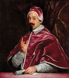 Portrait of the Pope Alexander VII (1599-1667), 1667. Creator: Gaulli (Il Baciccio), Giovanni Battista (1639-1709)