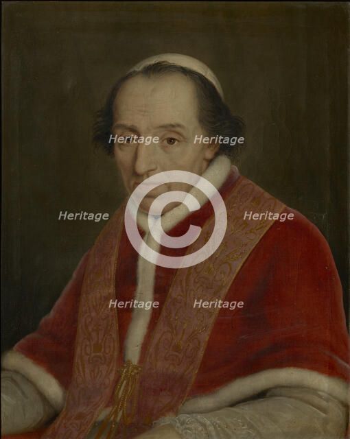 Portrait of the Pope Pius VII (1742-1823), 1810s. Creator: Anonymous.