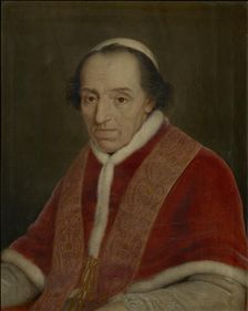 Portrait of the Pope Pius VII (1742-1823), 1810s. Creator: Anonymous