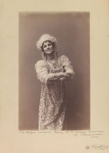 Portrait of the Prima ballerina Mathilde Kschessinska (1872-1971), 1912