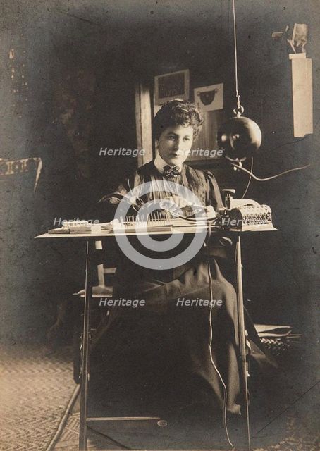 Portrait of the Princess Maria Tenisheva (1858-1928), c. 1910.