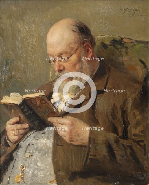 Portrait of the professor Ivan Ivanovich Yanzhul (1846-1914).