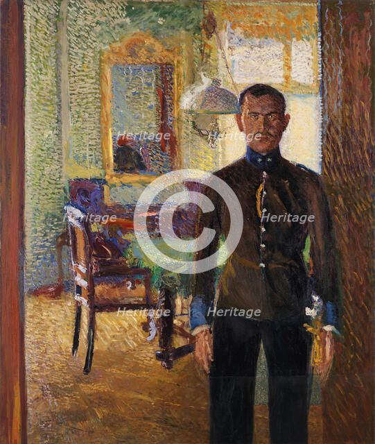 Portrait of the Reserve Lieutenant Alois Gerstl, 1906.