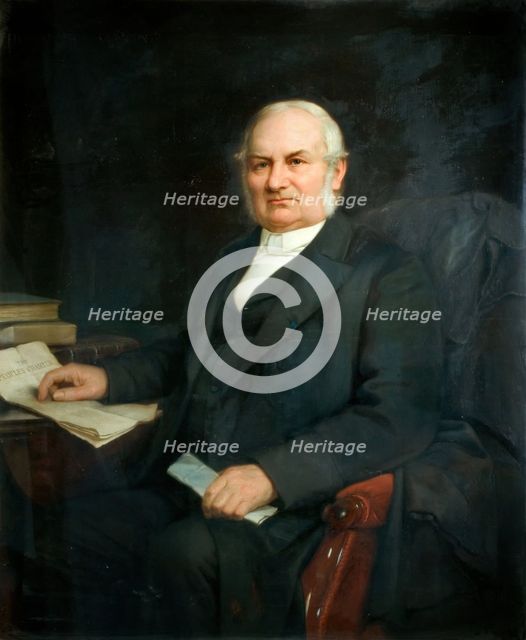 Portrait Of The Rev. Arthur G. O'Neill (1819-1896), 1885. Creator: Jonathon Pratt.
