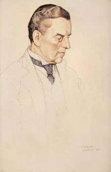 Portrait of the Right Hon. Joseph Chamberlain, 1903. Creator: William Strang