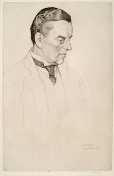 Portrait of the Right Hon. Joseph Chamberlain, 1903. Creator: William Strang
