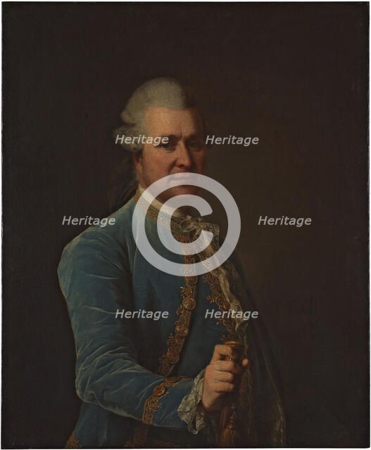 Portrait of the statesman and reformer Count Jacob Sievers (1731-1808), 1779. Artist: Levitsky, Dmitri Grigorievich (1735-1822)