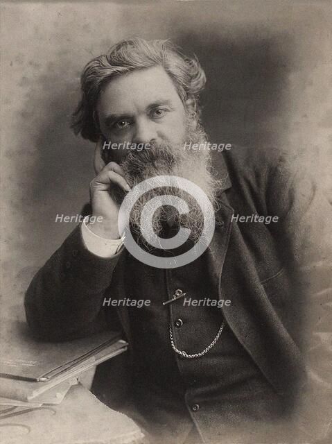 Portrait of the sculptor Alfred Boucher (1850-1934), c. 1910. Creator: Anonymous.