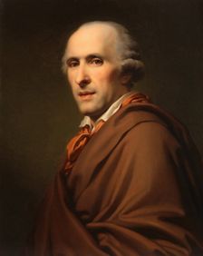 Portrait of the sculptor Antonio Canova (1757-1822), 1806. Creator: Lampi, Johann-Baptist von, the Elder (1751-1830)