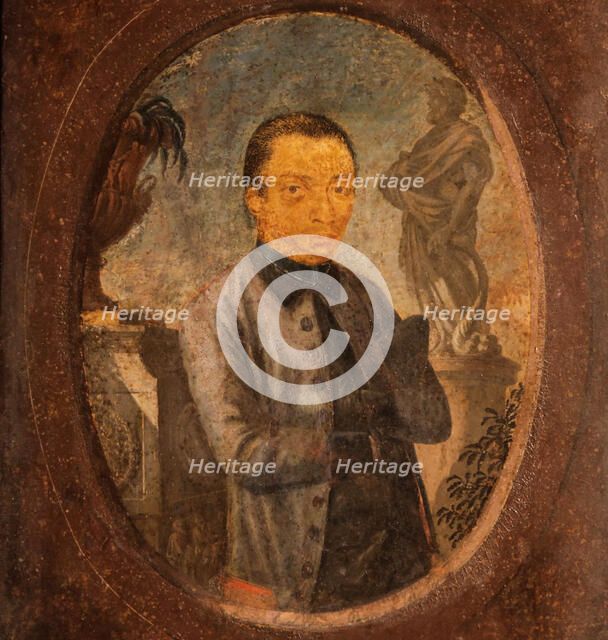 Portrait of the sculptor Antônio Francisco Lisboa, called Aleijadinho (1738-1814), Early 19th cen..