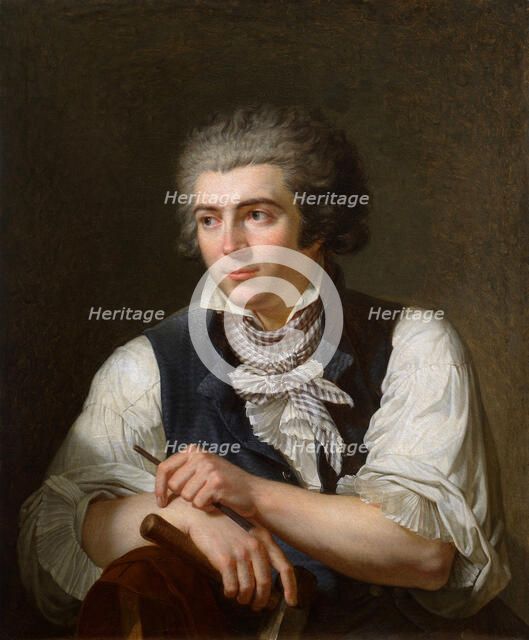 Portrait of the Sculptor Barthélémy Corneille (1760-1805).