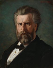 Portrait of the Sculptor C. E. Sjöstrand, 1876. Creator: Hilda Eloise Granstedt