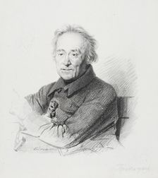 Portrait of the sculptor Ivan Prokofyevich Prokofyev (1758-1828)