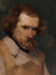 Portrait of the sculptor Jean Dampt, 1894. Creator: Edmond Francois Aman-Jean