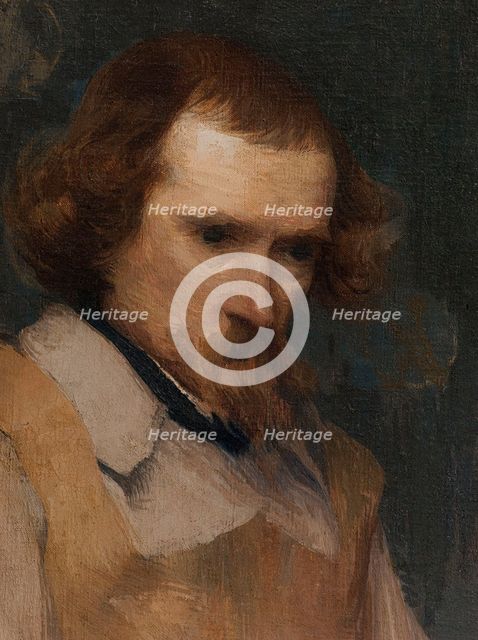 Portrait of the sculptor Jean Dampt, 1894. Creator: Edmond Francois Aman-Jean.