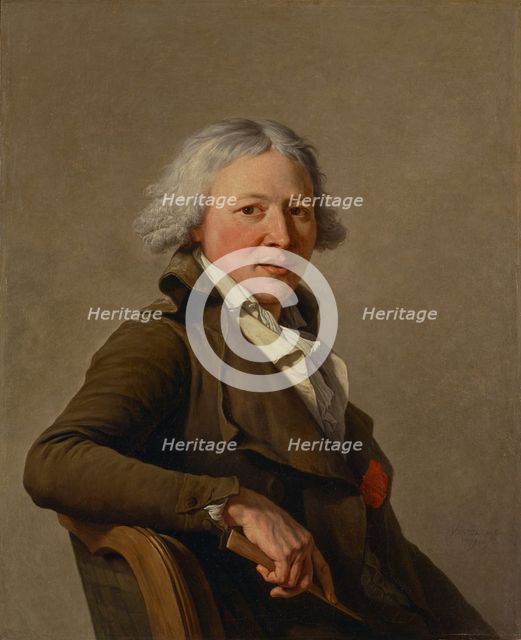Portrait of the Sculptor Roland, 1797. Creator: Francois-Andre Vincent.