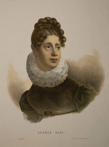 Portrait of the singer and composer Edmée Sophie Gail (1775-1819)