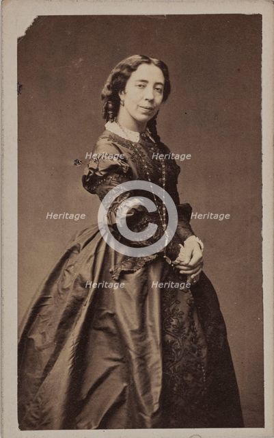 Portrait of the singer and composer Pauline Viardot (1821-1910). Creator: Petit, Pierre (1598-1677).