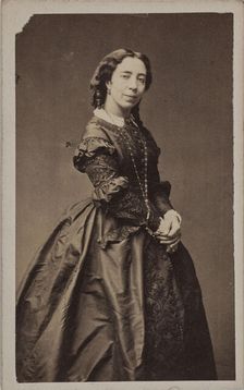 Portrait of the singer and composer Pauline Viardot (1821-1910). Creator: Petit, Pierre (1598-1677)
