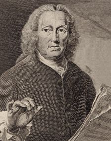 Portrait of the singer and composer Richard Leveridge (1670-1758) , 1793. Creator: Saunders, Joseph (active Early 19th cen.)